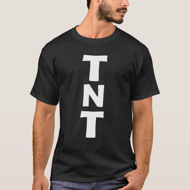 T-shirt Dynamite TNT Facile Dernière minute Halloween Cost (Devant)
