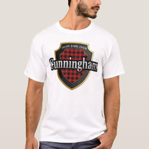 T-shirt Dynastie Tartan de Clan Cunningham Écosse