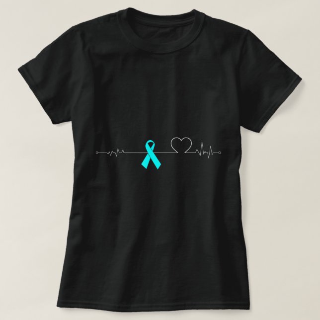 T-shirt Dysautonomia Pulse cardiaque EKG NCS Strong POTS M (Design devant)