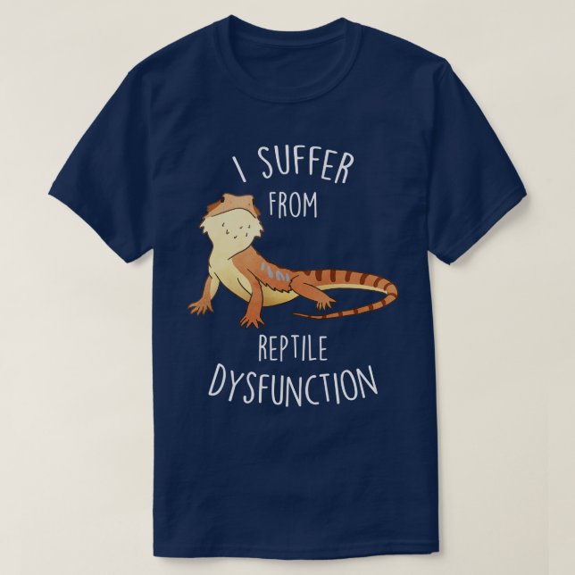 T-shirt Dysfonctionnement du Reptile Dragon à oreilles 2 (Design devant)