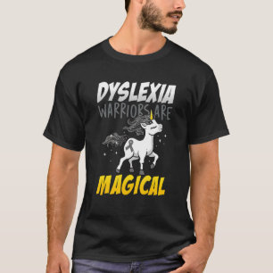 T-shirt Dyslexie Magique Unicorne Apprentissage Handicap D