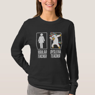 T-shirt Dyslexie Teacher Thérapiste Dyslexique