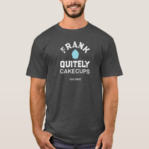 T-shirt Dyslexique Cupcake Frank Qutly Tee