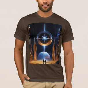 T-shirt Dyson StarGate – Tee-shirt de structure cosmique f