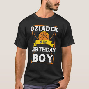 T-shirt Dziadek De L'Anniversaire Baller Basketball Annive