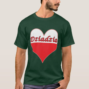 T-shirt Dziadzia Coeur polonais