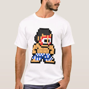 T-shirt e. à 8 bits Honda