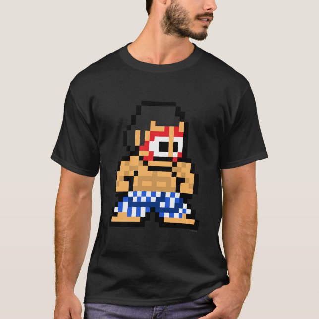 T-shirt e. à 8 bits Honda (Devant)