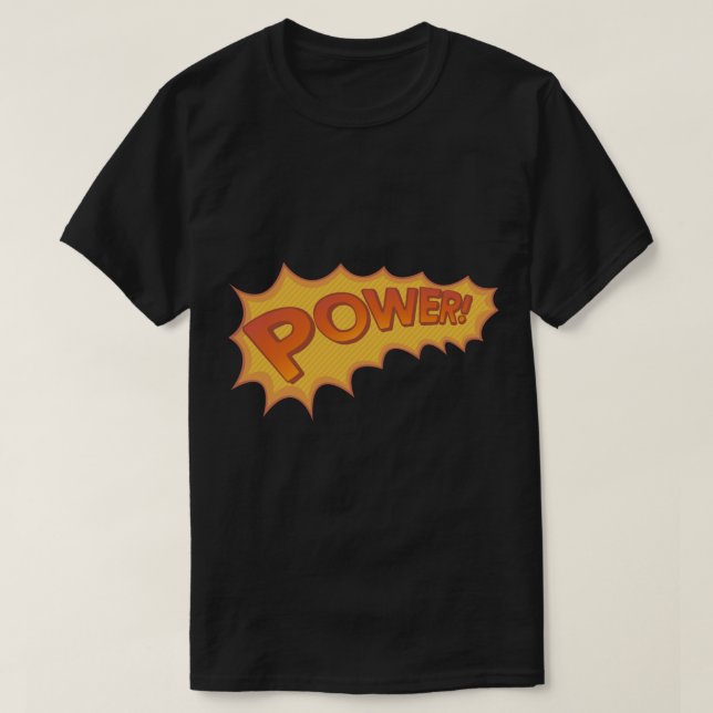 T-shirt E:\AnhgocUpZZ\POWER! - Mirio Lemillion Togata (Design devant)