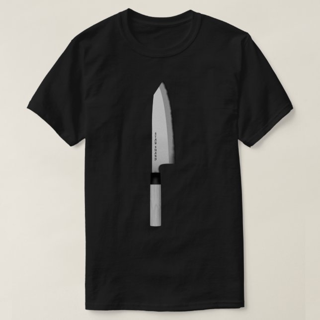 T-shirt E:\AnhgocUpZZ\Stay Sharp Chef japonais Knife .png (Design devant)
