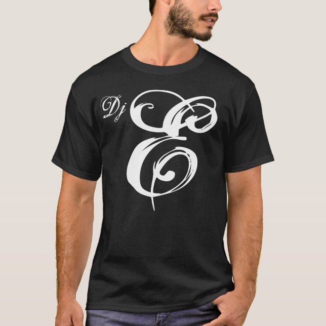 T-SHIRT E, DJ (Devant)