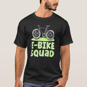 T-shirt E Escadron de vélos Cycliste Cycliste Cycliste
