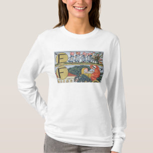 T-shirt E-F, d'un alphabet basé sur des comptines