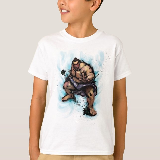 T-shirt E. Honda Stance (Devant)