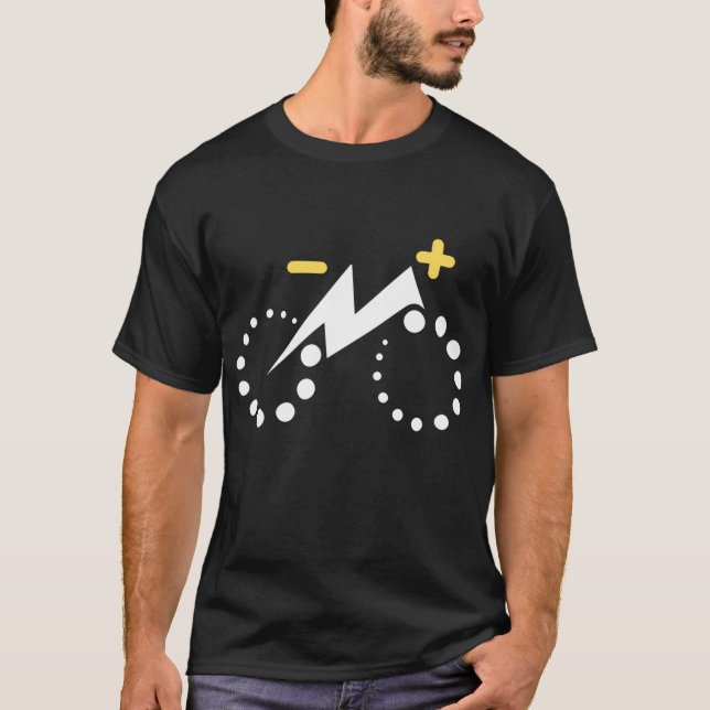 T-shirt E-MTB e-Bike Pedelec E-Bike Mountain Vélo (Devant)
