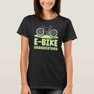T-shirt E Vélo Grand-Père Vélo Électrique Cycliste G