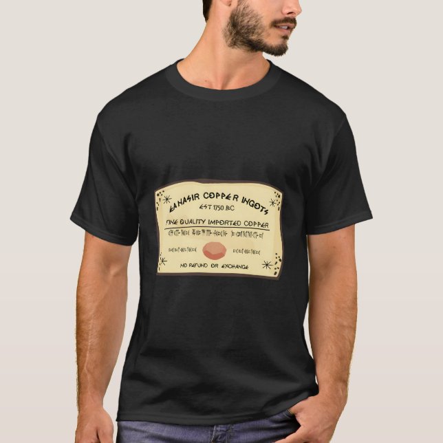 T-shirt Ea Nasir Meilleur commerçant de cuivre Mesopotamia (Devant)