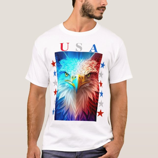 T-shirt Eagle américain (Devant)