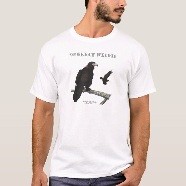 T-shirt Eagle Cale-coupé la queue (Devant)