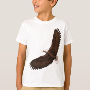 T-shirt Eagle chauve montant