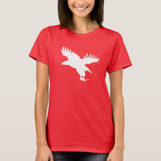T-shirt Eagle coupé la queue par blanc par conception