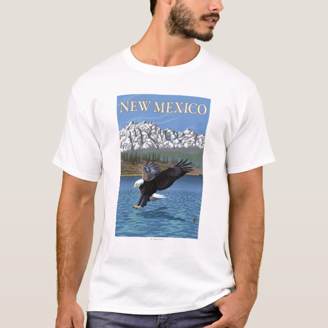 T-shirt Eagle DivingNew Mexique (Devant)