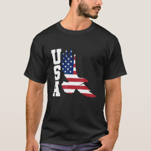 T-shirt Eagle USA