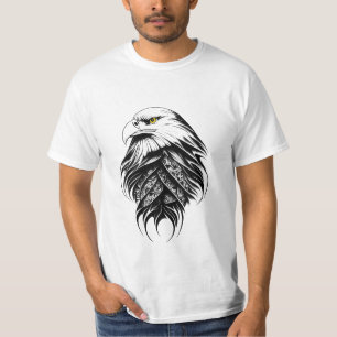 T-shirt Eagle Wild Animal Nature Illustration Art tatouage