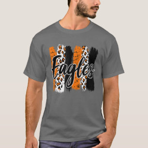 T-shirt Eagles School Sports Van Team Spirit Mascot Cadeau