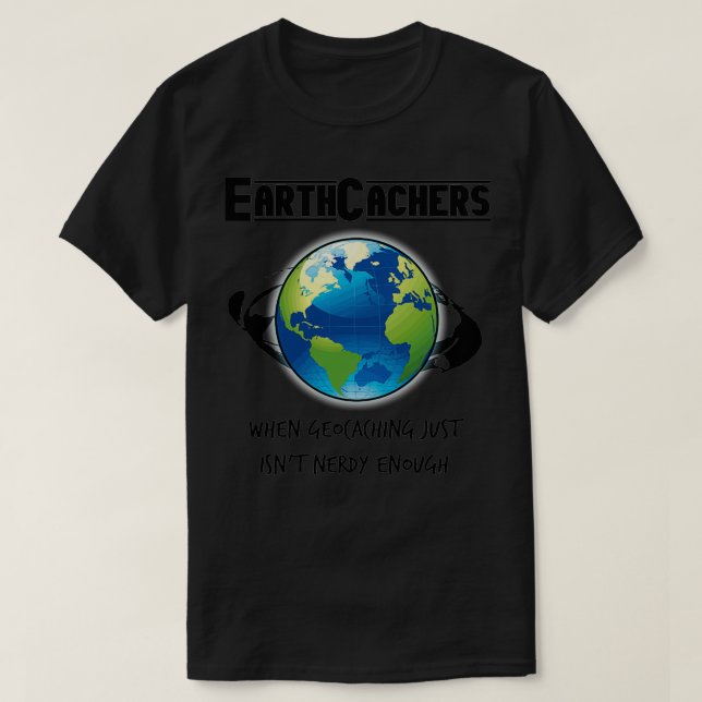 T-shirt EarthCachers (Design devant)