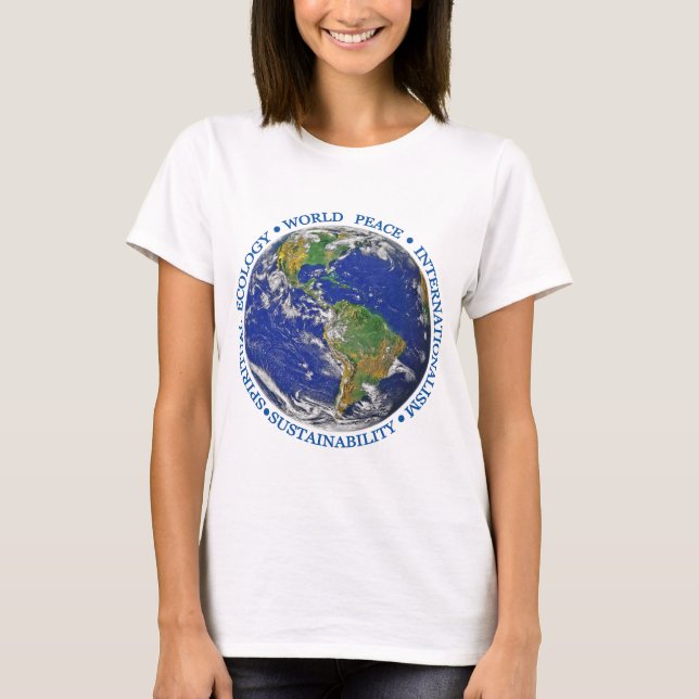 T-SHIRT EARTHOPIE (Devant)