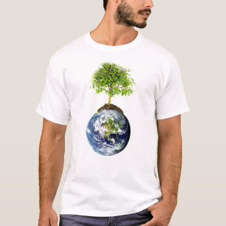 T-shirt EarthTree avec le dos d'E.O. Wilson Quote dessus