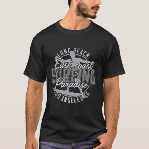 T-shirt East Coast Long Beach Surf Pour Le Surf