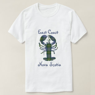 T-shirt East Coast Nouvelle-Écosse tartan de homard à la c