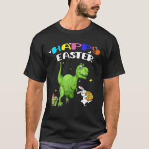 T-shirt Easter day Dinosaur Bunny Ears Egg 2022 Funny East