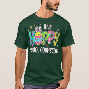 T-shirt Easter Egg One Hoppy Hobby School Conseiller Bunny