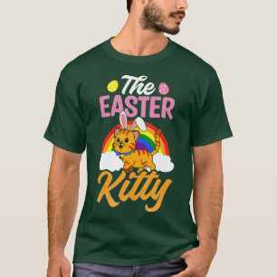 T-shirt Easter Kitty Design Easter Cat 