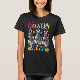 T-shirt Easter Squad Bunny Ear Cane Corso Chien Joyeux Pâq