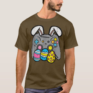 T-shirt Easter Video Game Bunny Eggs Gaming Gamer Boys Men
