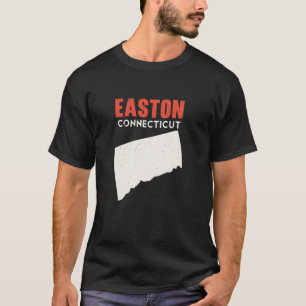 T-shirt Easton Connecticut USA State America Travel Connec