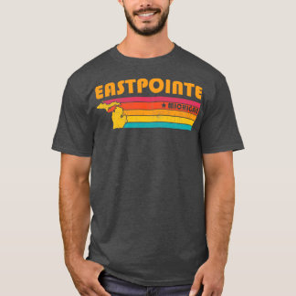 T-shirt Eastpointe Michigan Vintage Souvenir déshabillé
