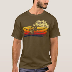 T-shirt Eastry Middle Earth Annual Mordor Fun Run one Doe