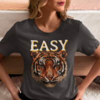 Easy Tiger Portrait Faux Sequin look tendance