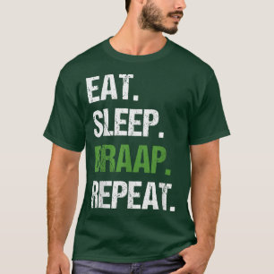 T-shirt Eat Sleep Braap Repeat Funny Dirt Bike Motocross 