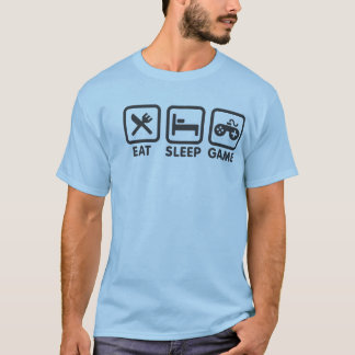 T-shirt Eat Sleep Game