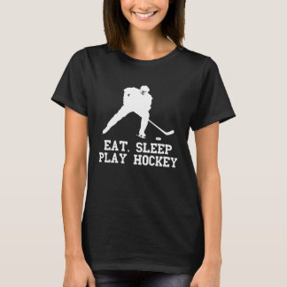 T-shirt Eat sleep play Hockey for Fan and players quote