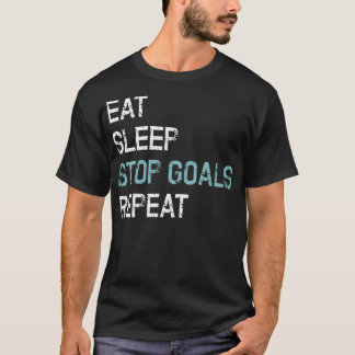T-shirt Eat Sleep Stop Buts Répéter