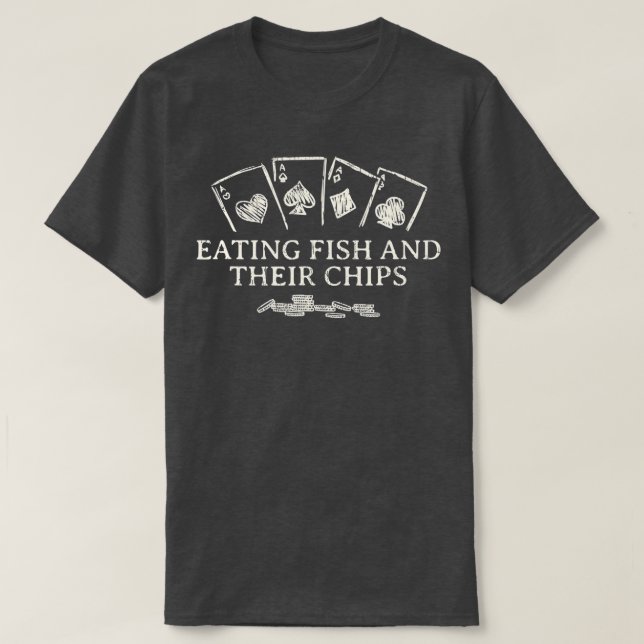 T-shirt Eating Fish and Their Chips (Design devant)