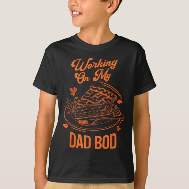 T-shirt Eating For Two Thanksgiving Couples Pregnancy Anno (Devant)