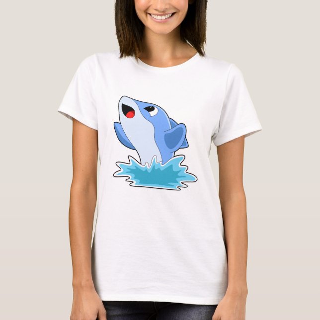 T-shirt Eau dauphin (Devant)